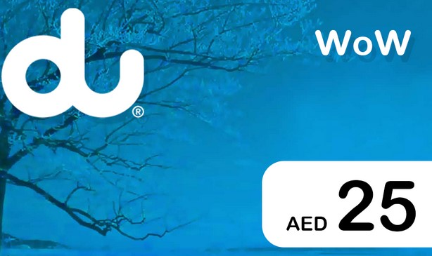 DU Monthly Data Package 25 AED