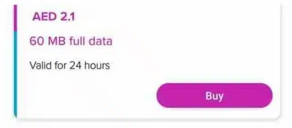 How to Deactivate DU Daily Data Package 2 AED 60MB