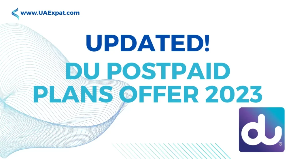 DU Postpaid Plans Offer 2023