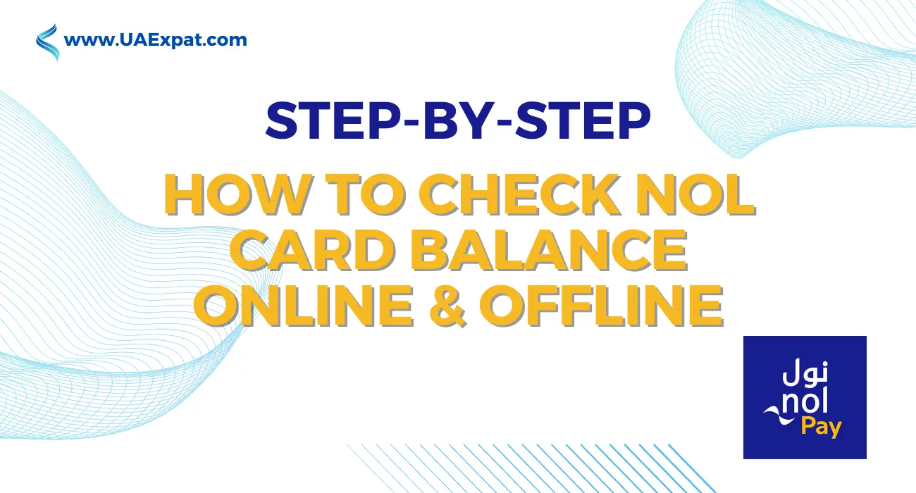How to Check Nol Card Balance Online & Offline [Step-by-step]