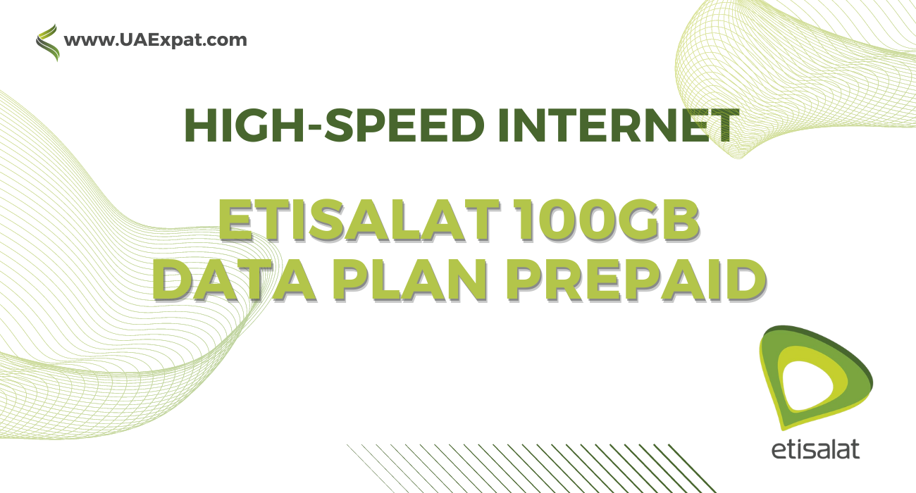 Etisalat 100GB Data Plan Prepaid Affordable Prepaid Option for High-Speed Internet