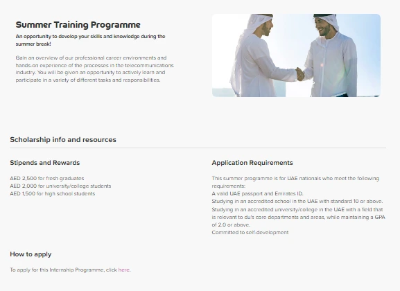 DU Careers-Training and Development Programs