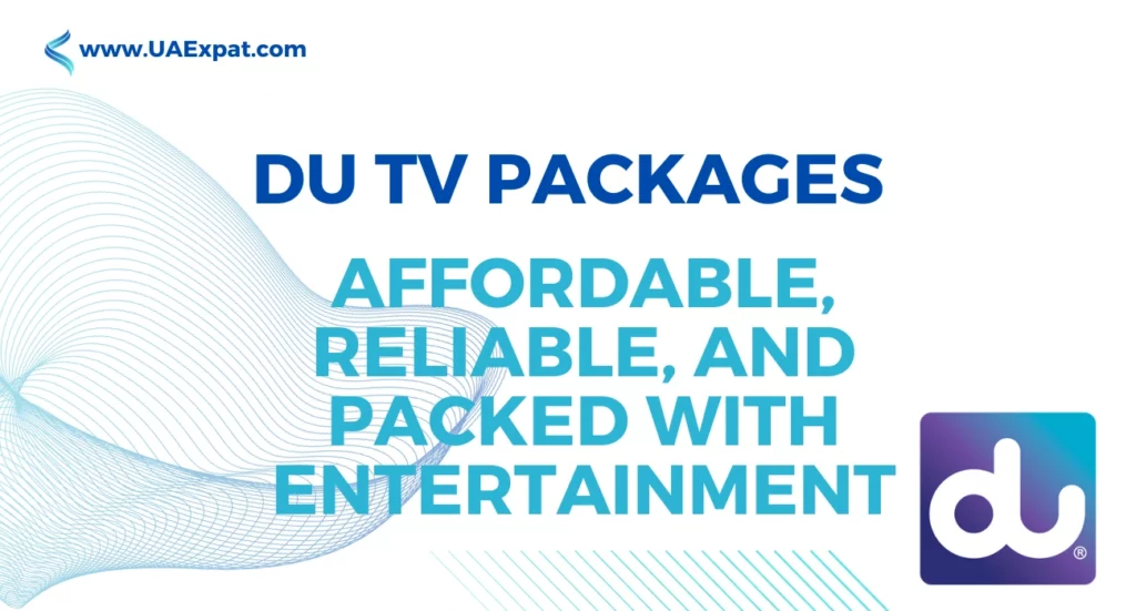 DU TV Packages: Affordable, Reliable, and Packed with Entertainment