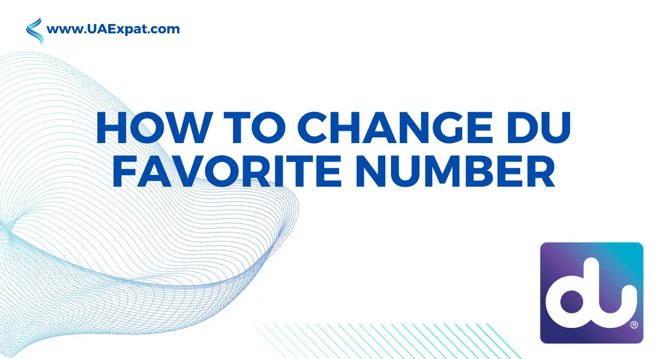 How to Change DU Favorite Number