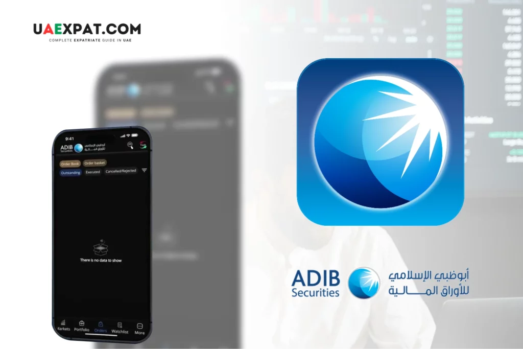ADIB Secutities - Screen and Icon app